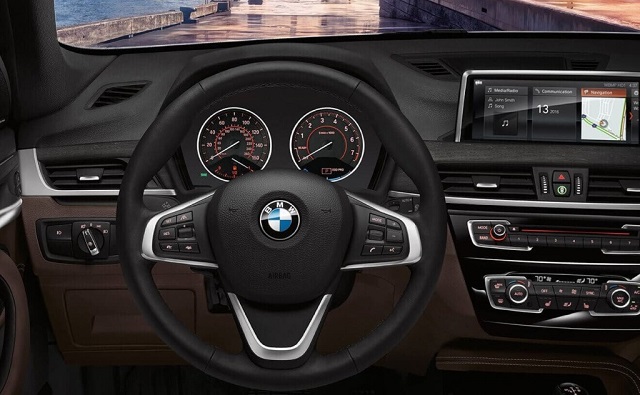 2020 BMW X1 cabin