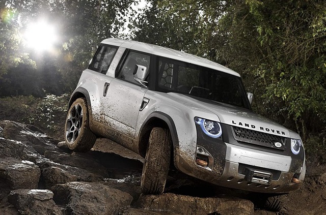 2020 Land Rover Defender front