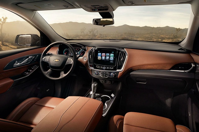 2020 Chevy Traverse cabin