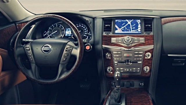 2020 Nissan Patrol interior