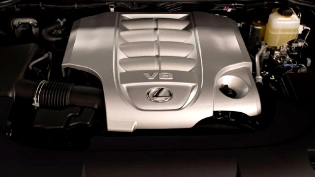 2021 Lexus LX engine