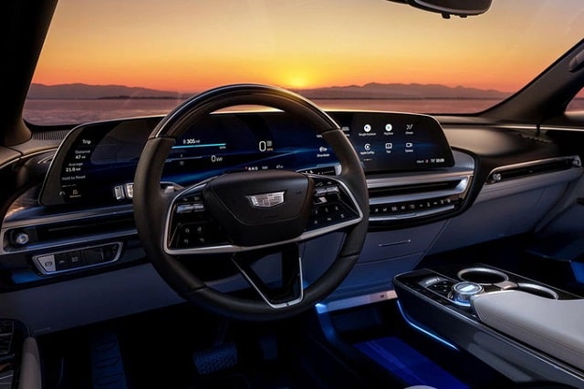 2024 Cadillac Lyriq interior